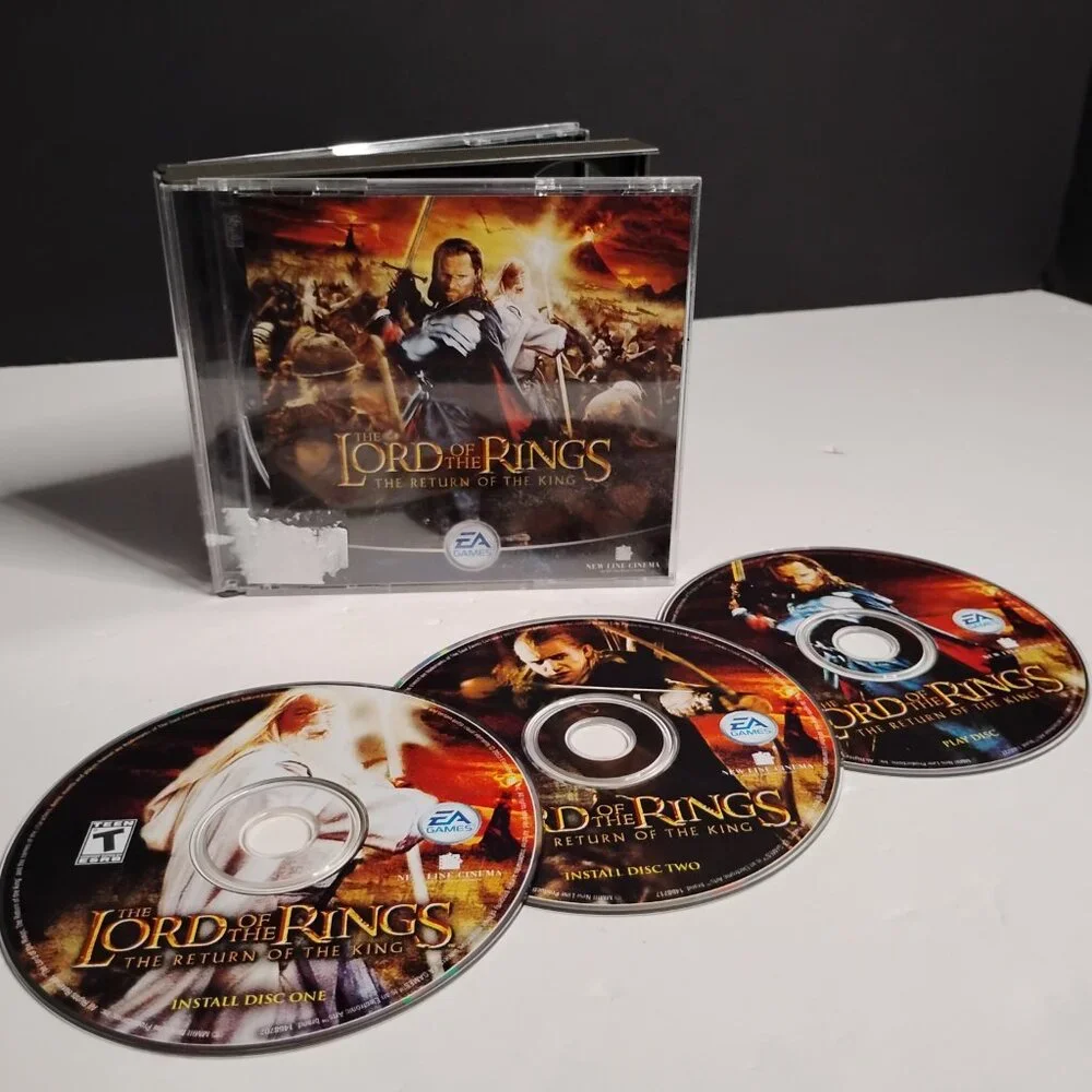 The Lord Of The Rings The Return Of The King by EA Games PC Game 3-Disc Set